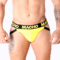 La marca MACHO UNDERWEAR nos facilita esta imagen de su producto MACHO - MX25A JOCK AMARILLO LYCRA XL para nuestro catálogo.