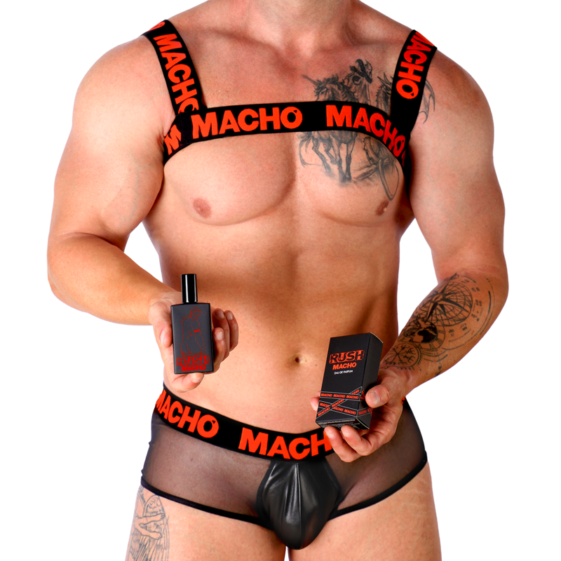 La marca MACHO UNDERWEAR nos facilita esta imagen de su producto MACHO - AGUA DE PERFUME RUSH 30 ML para nuestro catálogo.
