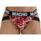 La marca MACHO UNDERWEAR nos facilita esta imagen de su producto MACHO - MX28MR JOCK MILITAR ROJO XL para nuestro catálogo.