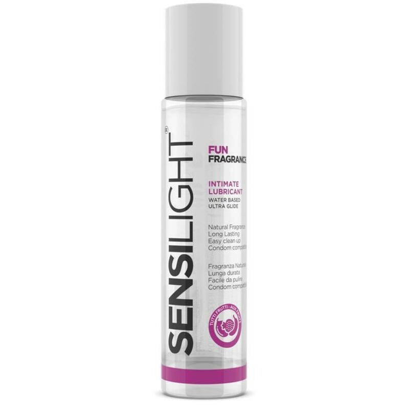 La marca INTIMATELINE INTIMATELINE nos facilita esta imagen de su producto INTIMATELINE - SENSILIGHT LUBRICANTE BASE AGUA TUTTI FRUTI 60 ML para nuestro catálogo.