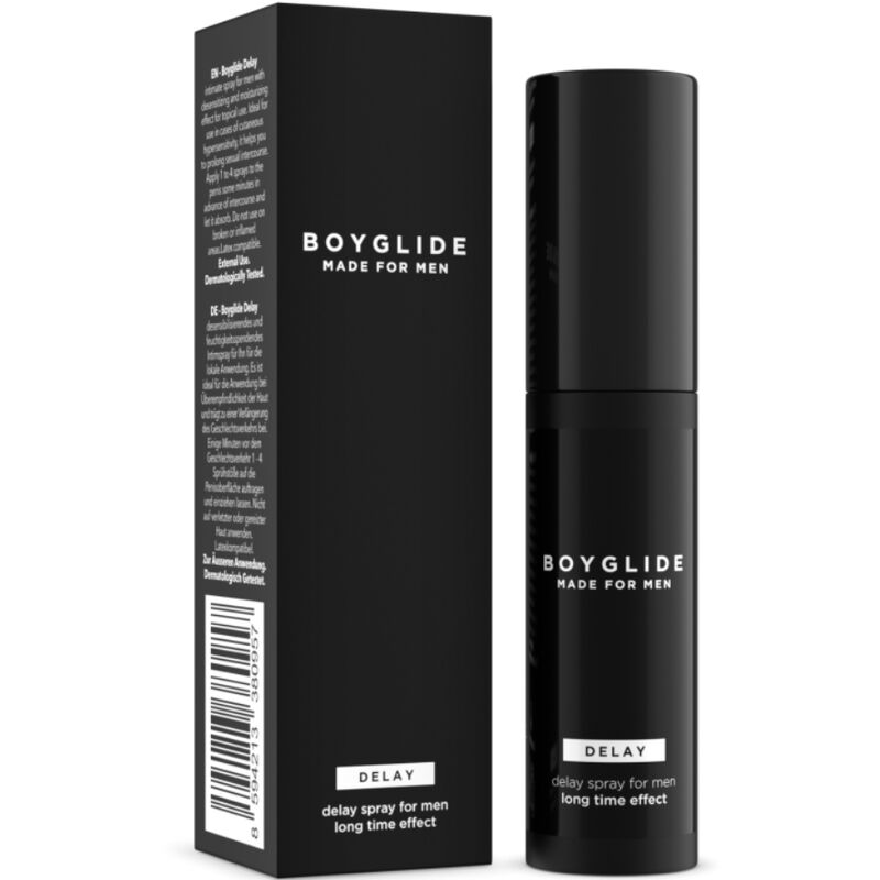 La marca INTIMATELINE BOYGLIDE nos facilita esta imagen de su producto INTIMATELINE - BOYGLIDE DELAY SPRAY EFECTO RETARDANTE 20 ML para nuestro catálogo.