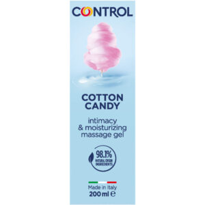 La marca CONTROL LUBES nos facilita esta imagen de su producto CONTROL - MASAJE GEL 3 EN 1 ALGODÓN DE AZÚCAR 200 ML para nuestro catálogo.
