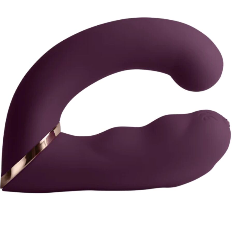 La marca ROCKS-OFF nos facilita esta imagen de su producto ROCKS- OFF - GEMINI VIBRADOR DUAL PUNTO G Y ESTIMULADOR CLÍTORIS MORADO para nuestro catálogo.