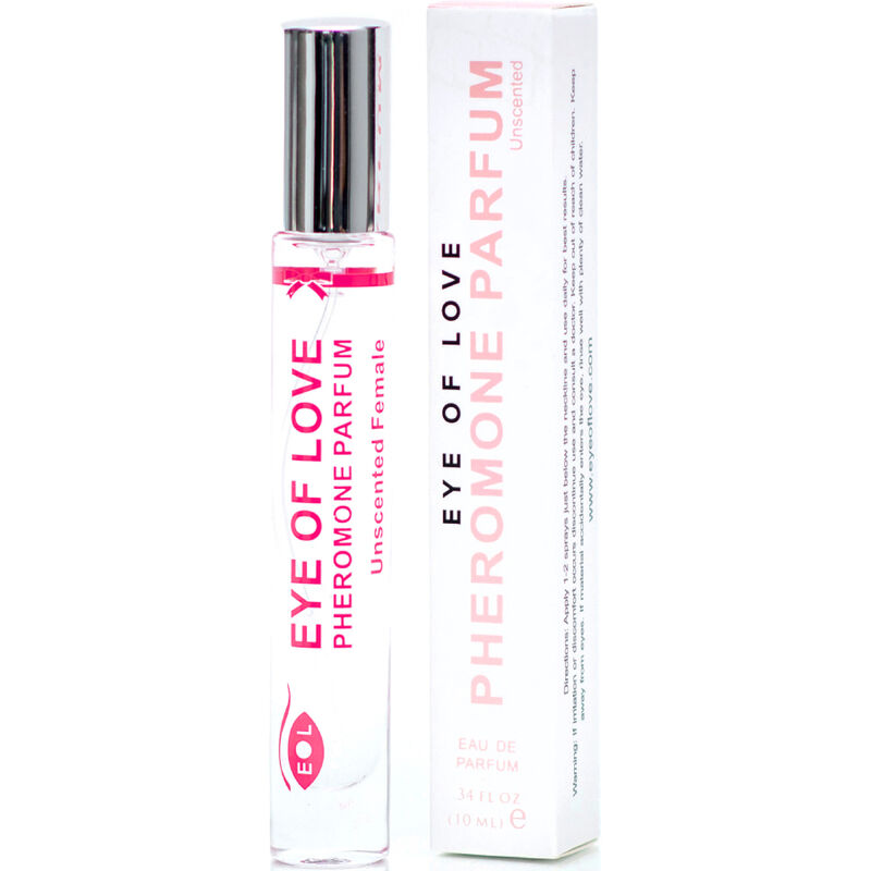 La marca EYE OF LOVE nos facilita esta imagen de su producto EYE OF LOVE - EOL PHR PERFUME FEROMONAS 10 ML - UNSCENTED PARA ELLA para nuestro catálogo.