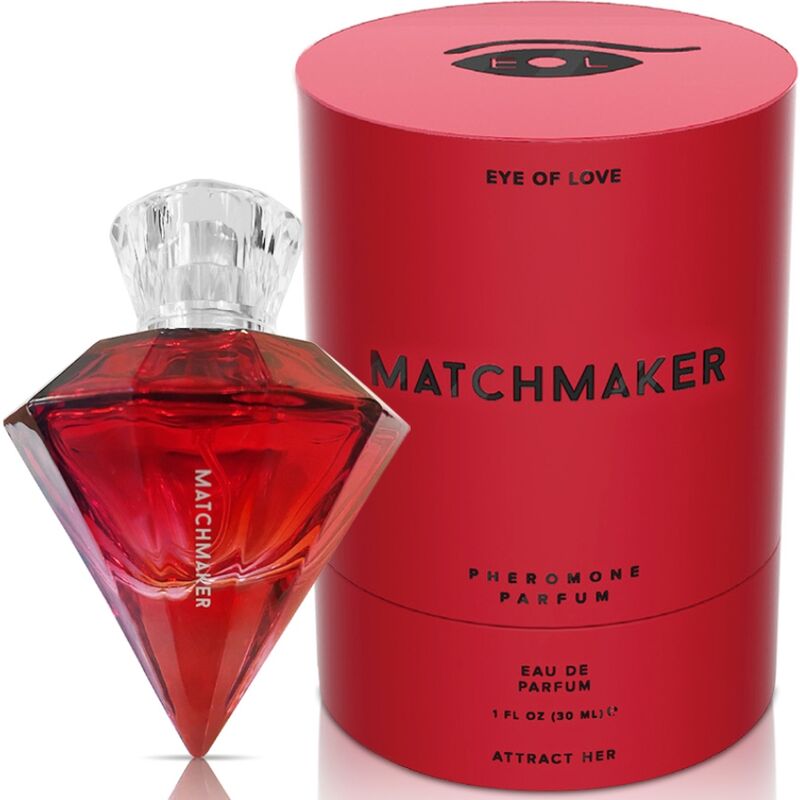 La marca EYE OF LOVE nos facilita esta imagen de su producto EYE OF LOVE - MATCHMAKER RED DIAMOND LGBTQ PERFUME FEROMONAS PARA ELLA 30 ML para nuestro catálogo.
