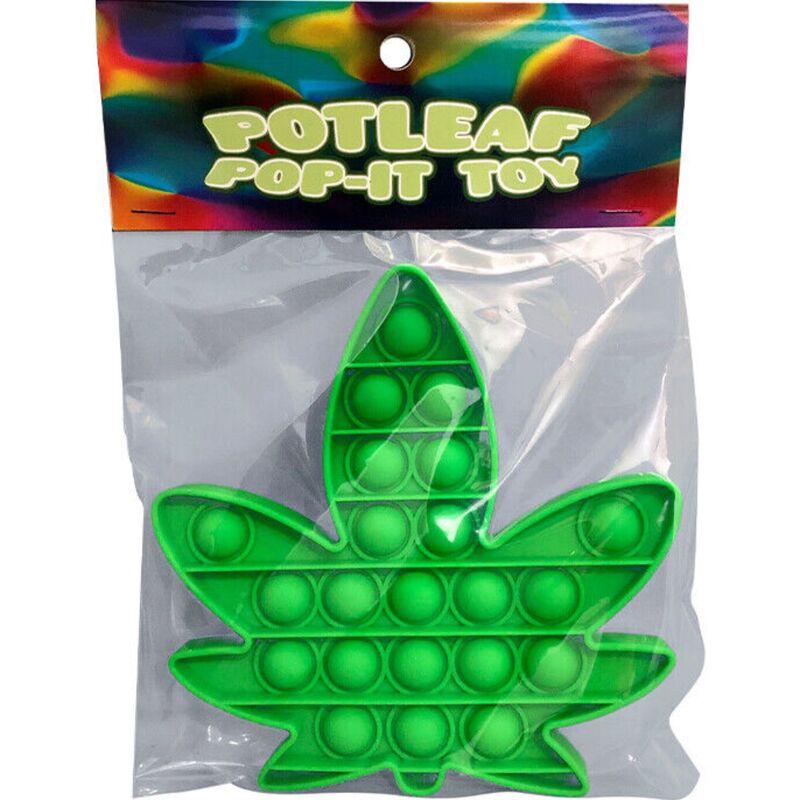 La marca KHEPER GAMES nos facilita esta imagen de su producto KHEPER GAMES - JUGUETE POTLEAF POP-IT TOY MARIHUANA para nuestro catálogo.