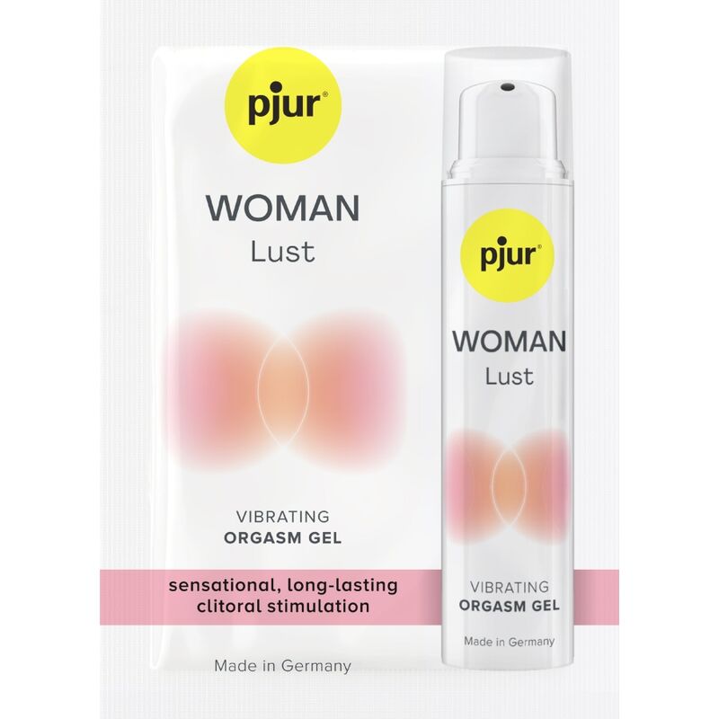 La marca PJUR nos facilita esta imagen de su producto PJUR - WOMAN LUST MONODOSIS GEL VIBRADOR PARA ORGASMO 1.5 ML para nuestro catálogo.