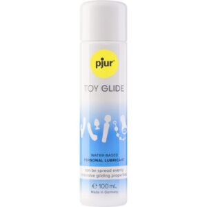 La marca PJUR nos facilita esta imagen de su producto PJUR - TOY GLIDE LUBRICANTE BASE AGUA PARA JUGUETES 100 ML para nuestro catálogo.