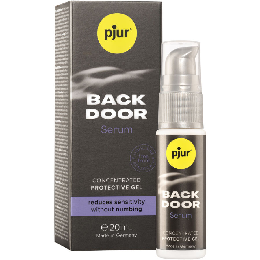 La marca PJUR nos facilita esta imagen de su producto PJUR - BACK DOOR SERUM ANAL PROTECTOR 20 ML para nuestro catálogo.