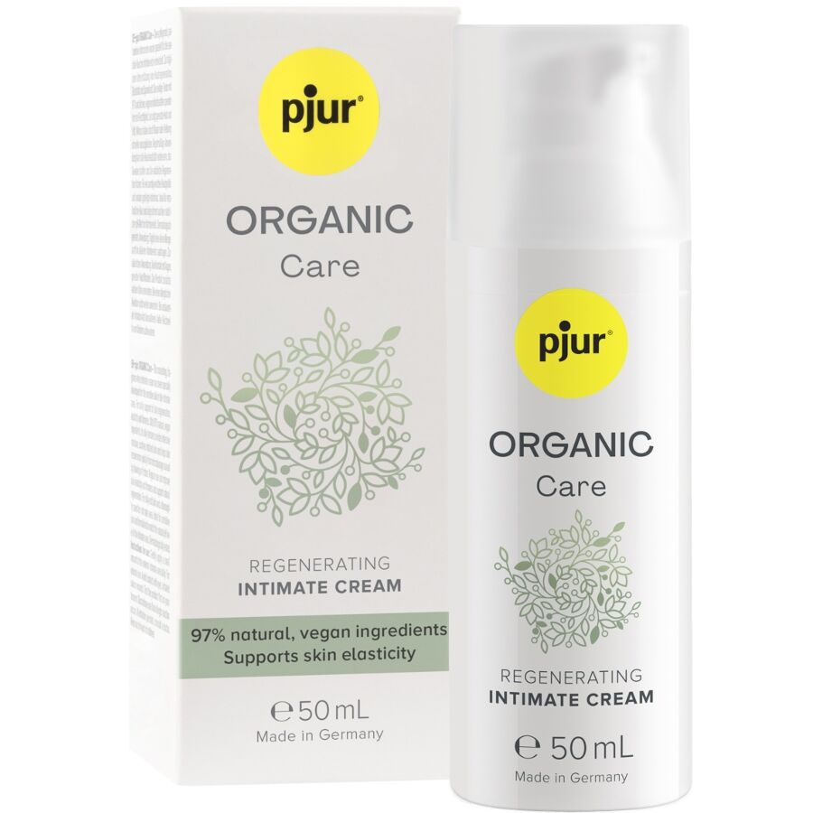La marca PJUR nos facilita esta imagen de su producto PJUR - ORGANIC CARE CREMA ÍNTIMA REGENERADORA 50 ML para nuestro catálogo.