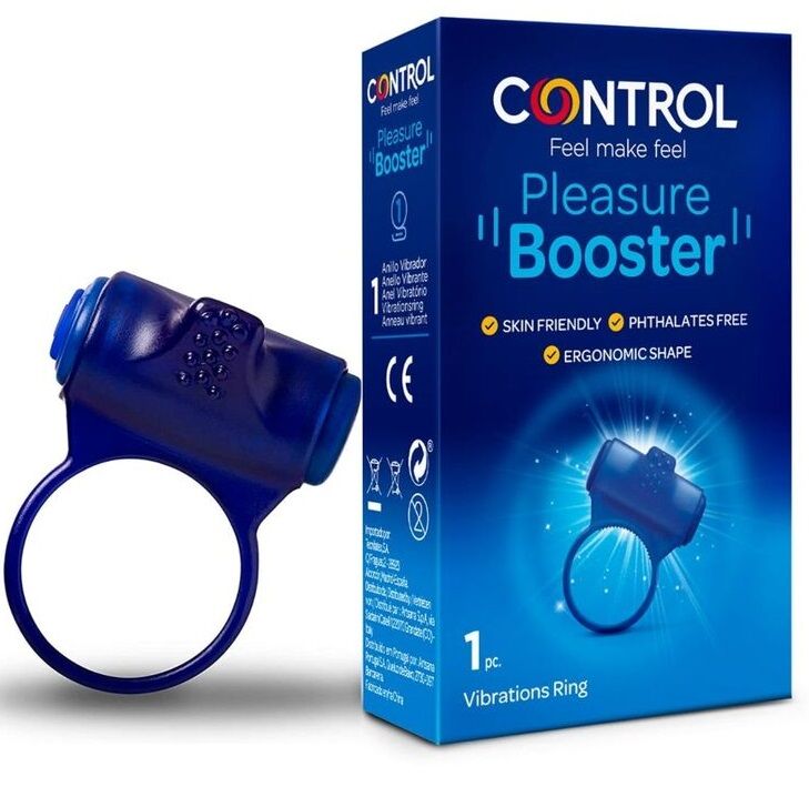 La marca CONTROL TOYS nos facilita esta imagen de su producto CONTROL - ANILLO VIBRADOR PLEASURE BOOSTER para nuestro catálogo.