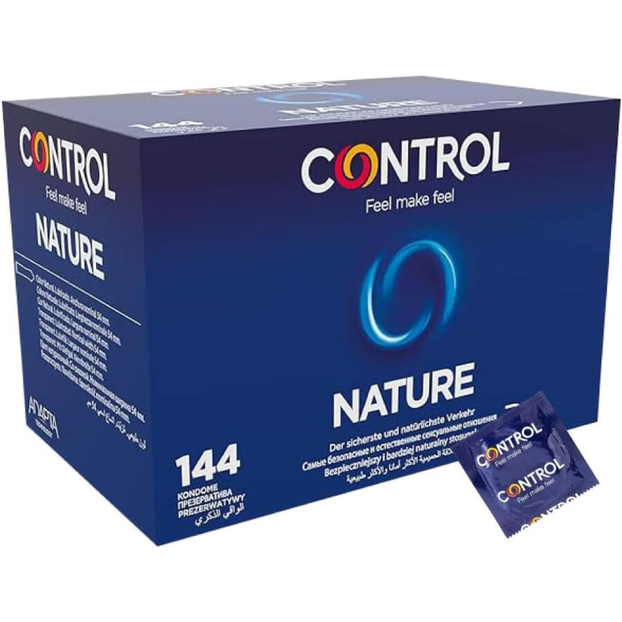 La marca CONTROL CONDOMS nos facilita esta imagen de su producto CONTROL - PRESERVATIVOS NATURE 144 UNIDADES para nuestro catálogo.