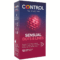 La marca CONTROL CONDOMS nos facilita esta imagen de su producto CONTROL - SENSUAL DOTS & LINES PUNTOS Y ESTRIAS 12 UDS para nuestro catálogo.