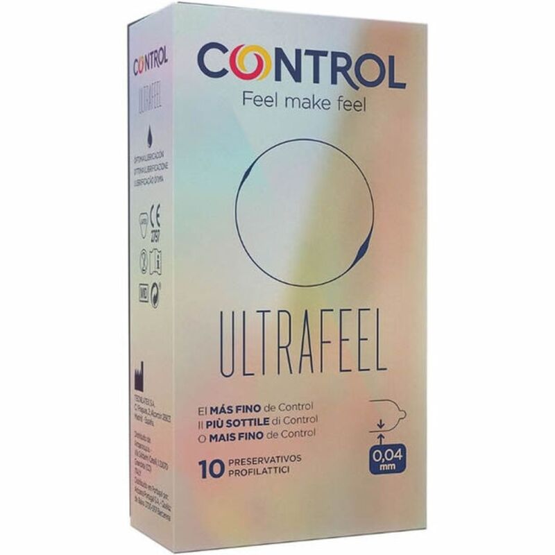 La marca CONTROL CONDOMS nos facilita esta imagen de su producto CONTROL - ADAPTA FINISSIMO ULTRAFEEL 10 UDS para nuestro catálogo.
