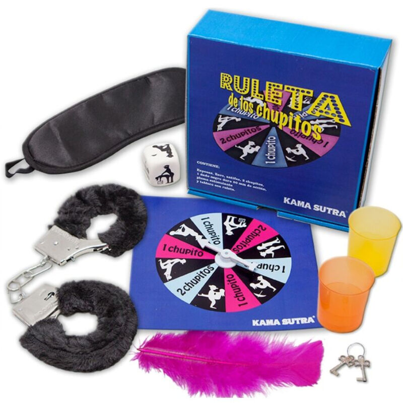 La marca DIABLO PICANTE nos facilita esta imagen de su producto DIABLO PICANTE - RULETA DE LOS CHUPITOS JUEGO KAMASUTRA para nuestro catálogo.