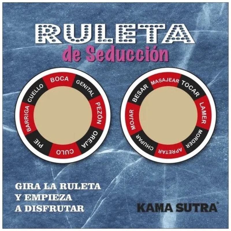 La marca DIABLO PICANTE nos facilita esta imagen de su producto DIABLO PICANTE - RULETA DE LA SEDUCCIÓN JUEGO KAMASUTRA para nuestro catálogo.