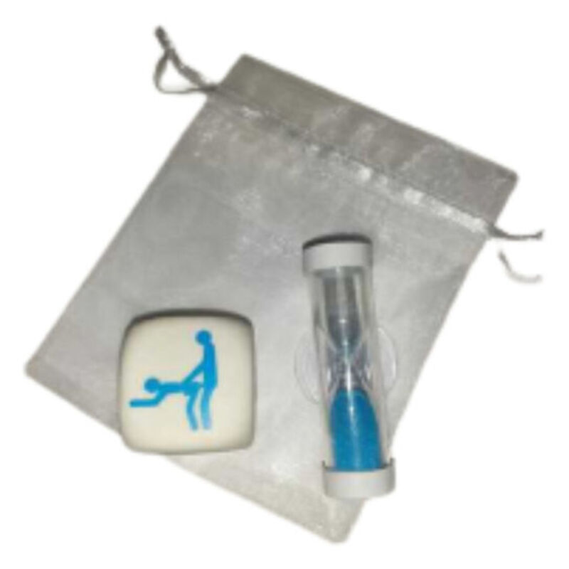 La marca DIABLO PICANTE nos facilita esta imagen de su producto DIABLO PICANTE - DADO KAMASUTRA DE POSTURAS PARA CHICOS CON RELOJ DE ARENA para nuestro catálogo.