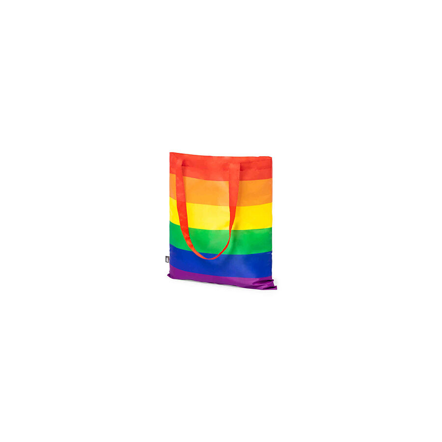 La marca PRIDE nos facilita esta imagen de su producto PRIDE - BOLSA DE TELA BANDERA ARCOÍRIS para nuestro catálogo.