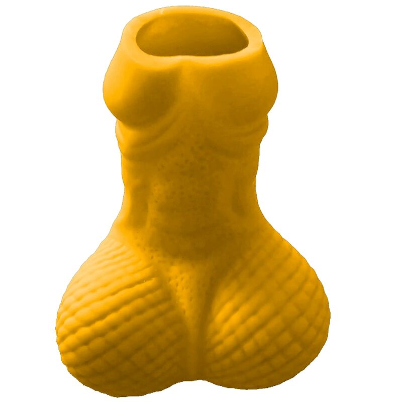 La marca DIABLO PICANTE nos facilita esta imagen de su producto DIABLO PICANTE - VASO DE CHUPITO PENE AMARILLO para nuestro catálogo.