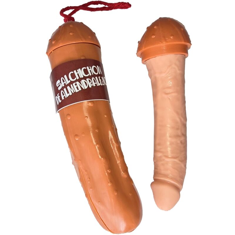 La marca DIABLO PICANTE nos facilita esta imagen de su producto DIABLO PICANTE - DILDO SALCHICHON DE ALMENDRALEJO EXTRA para nuestro catálogo.