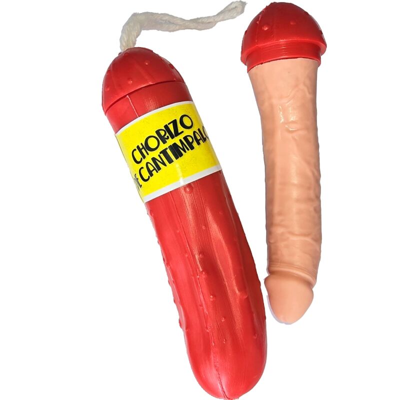 La marca DIABLO PICANTE nos facilita esta imagen de su producto DIABLO PICANTE - DILDO CHORIZO CANTIPALO PICANTE para nuestro catálogo.