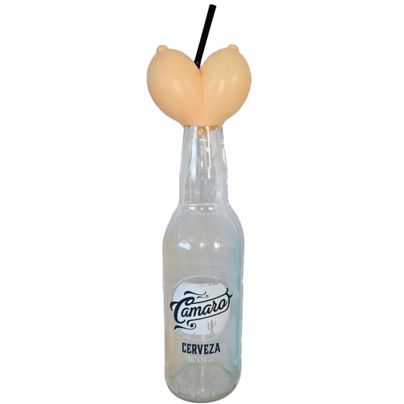 La marca DIABLO PICANTE nos facilita esta imagen de su producto DIABLO PICANTE - TETAS PARA BOTELLA DE CRISTAL 360 ML para nuestro catálogo.