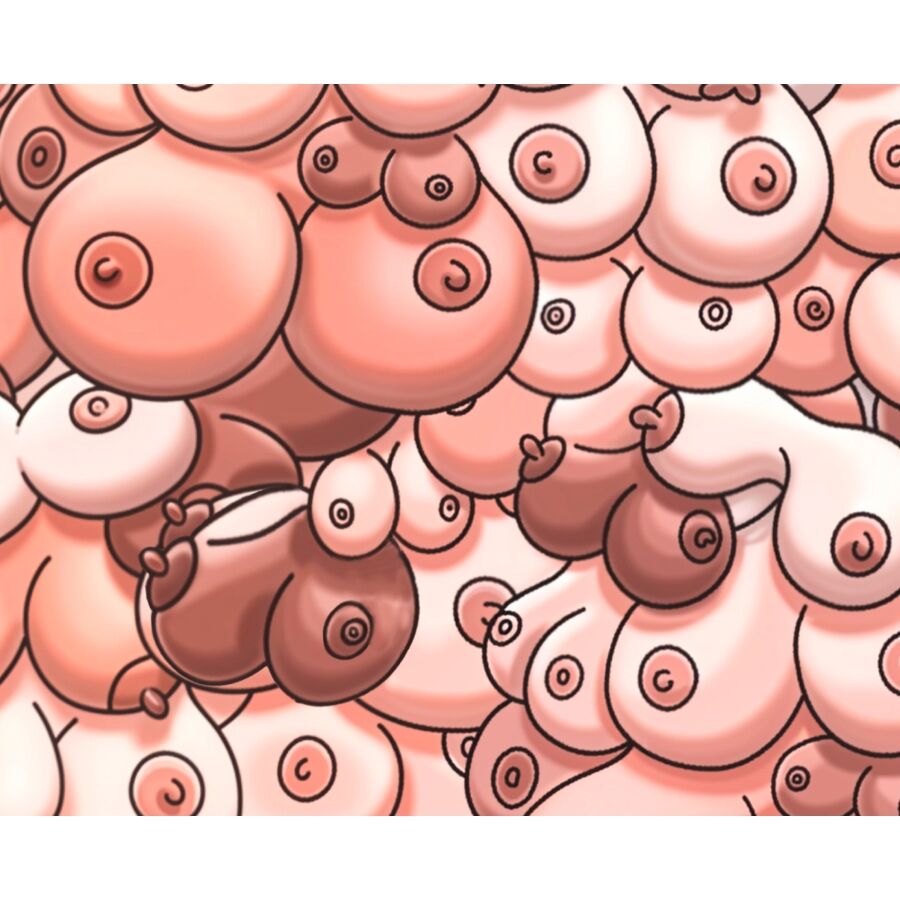 La marca DIABLO PICANTE nos facilita esta imagen de su producto DIABLO PICANTE - ALFOMBRILLA RATÓN COLOR TETAS para nuestro catálogo.