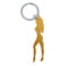 La marca DIABLO PICANTE nos facilita esta imagen de su producto DIABLO PICANTE - LLAVERO CON SILUETA DE MUJER COLOR DORADO CON ABRIDOR DE CERVEZA para nuestro catálogo.