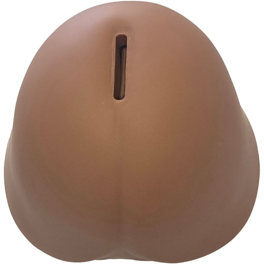 La marca DIABLO PICANTE nos facilita esta imagen de su producto DIABLO PICANTE - HUCHA FORMA DE GLANDE TONO OSCURO para nuestro catálogo.