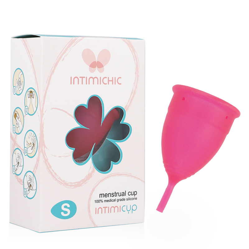 La marca INTIMICHIC nos facilita esta imagen de su producto INTIMICHIC - COPA MENSTRUAL SILICONA MEDICA - TALLA S para nuestro catálogo.
