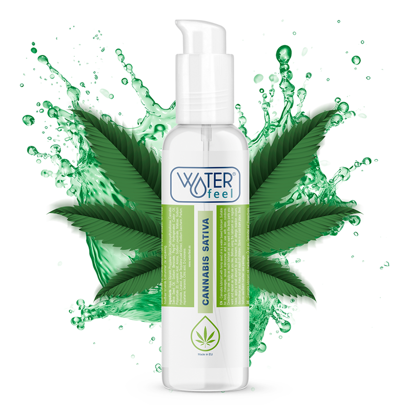 La marca WATERFEEL nos facilita esta imagen de su producto WATERFEEL - LUBRICANTE CANNABIS 150 ML para nuestro catálogo.