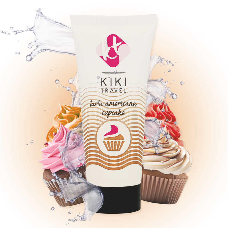 La marca KIKÍ TRAVEL nos facilita esta imagen de su producto KIKÍ TRAVEL - GEL DESLIZANTE SABOR A TARTA AMERICANA CUPCAKE 50 ML para nuestro catálogo.