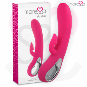 La marca MORESSA nos facilita esta imagen de su producto MORESSA - DUSTIN SUCCIONADOR CLITORIAL Y POTENTE VIBRACIÓN PREMIUM SILICONE RECARGABLE para nuestro catálogo.