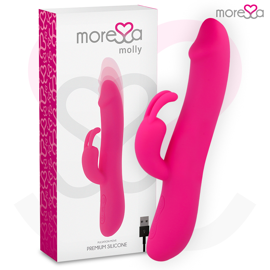 La marca MORESSA nos facilita esta imagen de su producto MORESSA - MOLLY IMPULSOR UP&DOWN Y POTENTE VIBRACIÓN PREMIUM SILICONE RECARGABLE para nuestro catálogo.