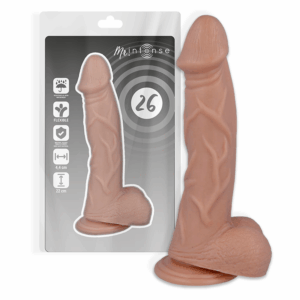 La marca MR. INTENSE nos facilita esta imagen de su producto MR INTENSE - 26 PENE REALÍSTICO 22 CM -O- 4.4 CM para nuestro catálogo.