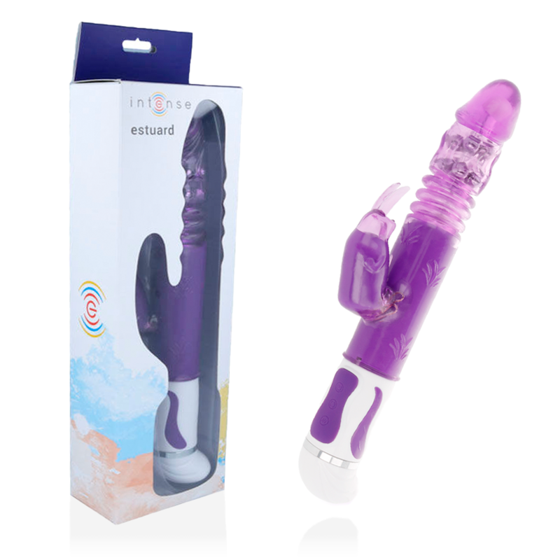 La marca INTENSE FUN nos facilita esta imagen de su producto INTENSE - ESTUARD VIBRADOR ROTADOR UP&DOWN LILA para nuestro catálogo.