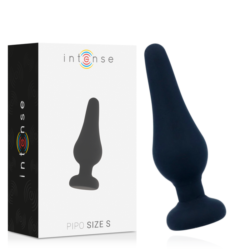 La marca INTENSE ANAL TOYS nos facilita esta imagen de su producto INTENSE - ANAL PLUG PIPO S SILICONE NEGRO 9.8 CM para nuestro catálogo.