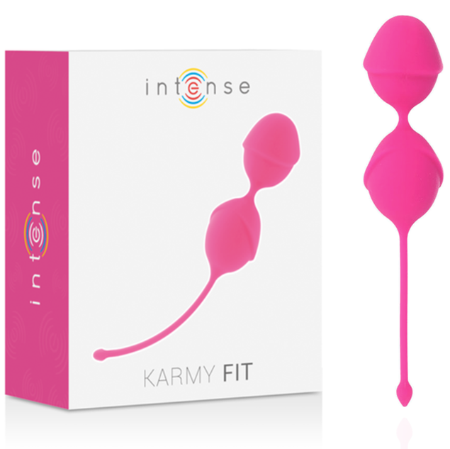 La marca INTENSE HEALTH & FUN nos facilita esta imagen de su producto INTENSE - KARMY FIT KEGEL SILICONE FUCSIA para nuestro catálogo.