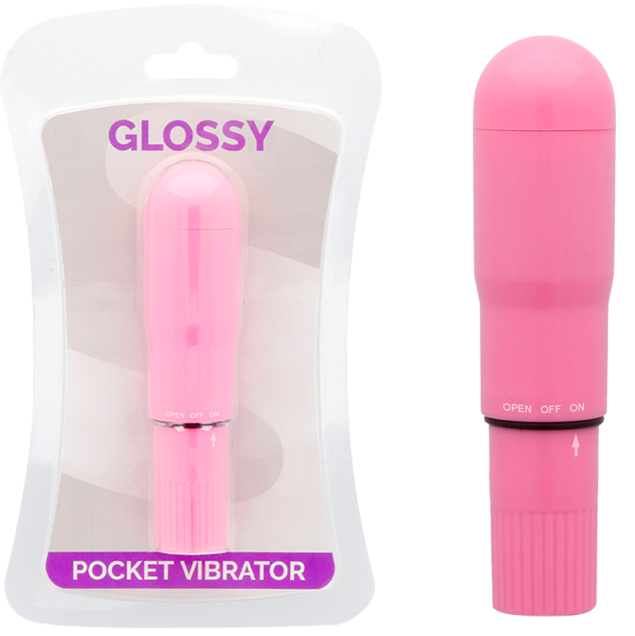 La marca GLOSSY nos facilita esta imagen de su producto GLOSSY - POCKET VIBRADOR ROSA INTENSO para nuestro catálogo.