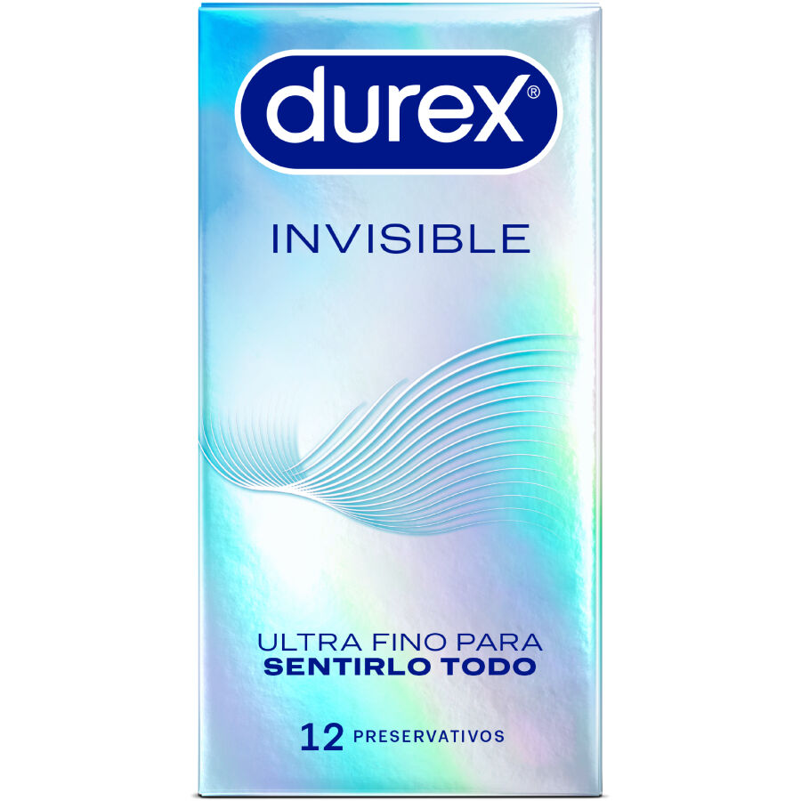 La marca DUREX CONDOMS nos facilita esta imagen de su producto DUREX - PRESERVATIVOS INVISIBLE ULTRA FINO 12 UNIDADES para nuestro catálogo.