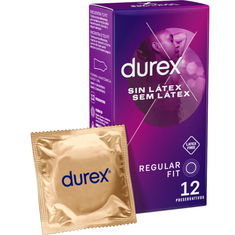 La marca DUREX CONDOMS nos facilita esta imagen de su producto DUREX - PRESERVATIVOS SIN LATEX 12 UNIDADES para nuestro catálogo.