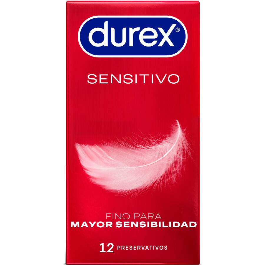 La marca DUREX CONDOMS nos facilita esta imagen de su producto DUREX - PRESERVATIVOS SENSITIVO 12 UNIDADES para nuestro catálogo.