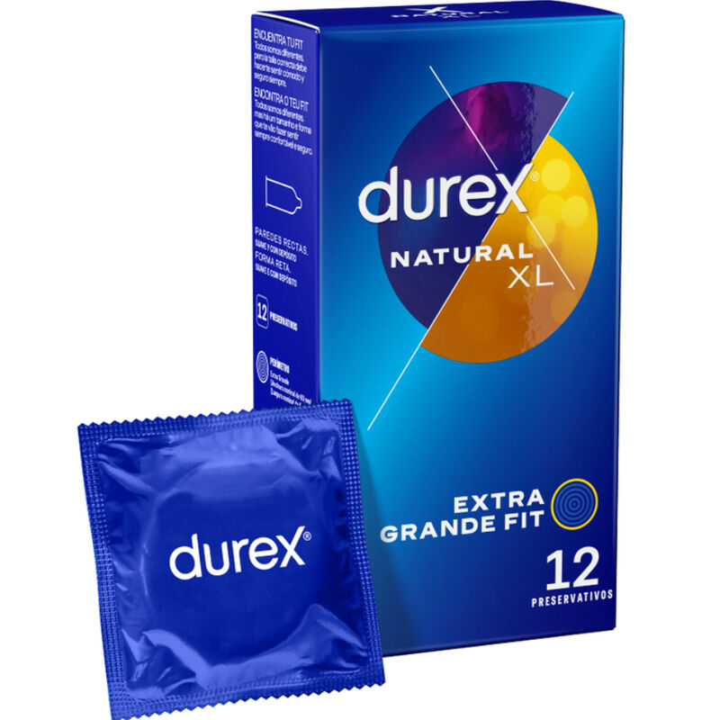 La marca DUREX CONDOMS nos facilita esta imagen de su producto DUREX - NATURAL XL 12 UNIDADES para nuestro catálogo.