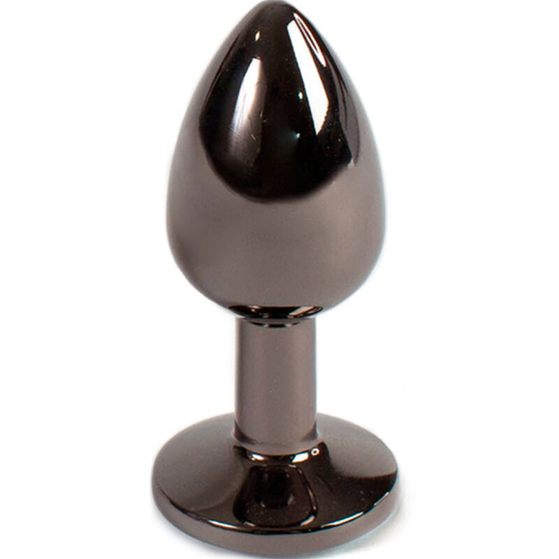 La marca SECRETPLAY TOYS nos facilita esta imagen de su producto SECRETPLAY - GUNMETAL BUTT PLUG TALLA S 7 CM para nuestro catálogo.