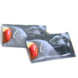 La marca TENTACION nos facilita esta imagen de su producto TENTACION - LUBRICANTE CHOCOLATE MONODOSIS para nuestro catálogo.