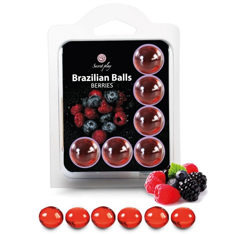 La marca SECRETPLAY COSMETIC nos facilita esta imagen de su producto SECRETPLAY - BRAZILIANS BALLS FRUTAS DEL BOSQUE para nuestro catálogo.
