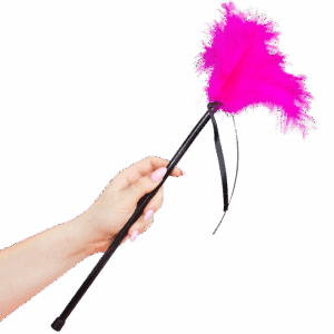 La marca SECRETPLAY 100% FETISH nos facilita esta imagen de su producto SECRETPLAY - PLUMERO PLUMAS ROSA 40 CM para nuestro catálogo.