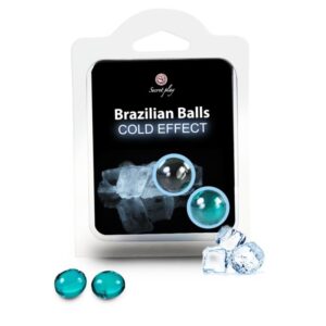 La marca SECRETPLAY COSMETIC nos facilita esta imagen de su producto SECRETPLAY - BRAZILIAN BALLS EFECTO FRIO 2 UNIDADES para nuestro catálogo.