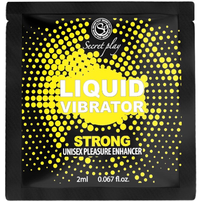 La marca SECRETPLAY COSMETIC nos facilita esta imagen de su producto SECRETPLAY - MONODOSIS VIBRADOR LIQUIDO STRONG 2 ML para nuestro catálogo.