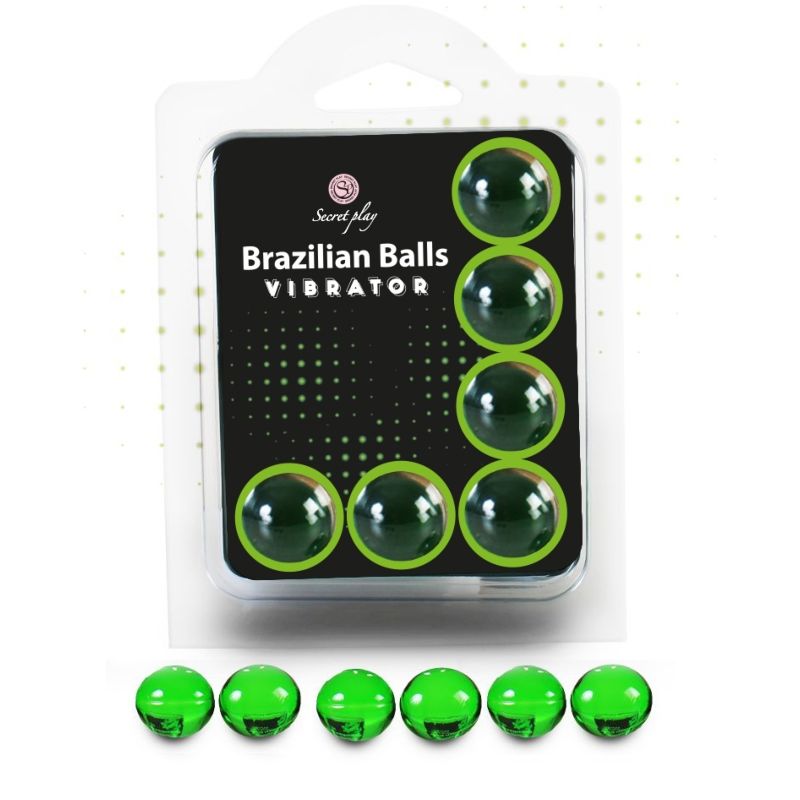 La marca SECRETPLAY COSMETIC nos facilita esta imagen de su producto SECRETPLAY - SET 6 BRAZILIAN BALLS VIBRATOR para nuestro catálogo.